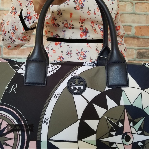 Tory Burch ella nylon LARGE tote constellation Bag - Picture 7 of 7